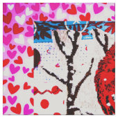 Die Liebe der Kardinal Stoff (Nahaufnahme)