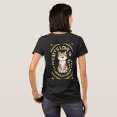 Die Liebe der Katze wird verdient, nicht gegeben T-Shirt (Schwarz voll)