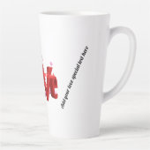 Die Liebe der Latte Tasse ist ein Abenteuer: gemei (Rechts)