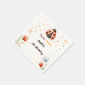 Die Liebe der Mädchen Bug Picnic Polka Dot 1. Gebu Serviette (Ecke)