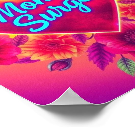 Die Liebe der Mama steigt Poster (Ecke)