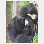 DIE LIEBE DER MUTTER FLEECEDECKE (Vorderseite)