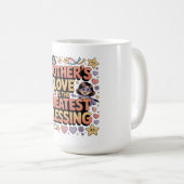 Die Liebe der Mutter ist der größte Segen Kaffeetasse (VorderseiteRechts)