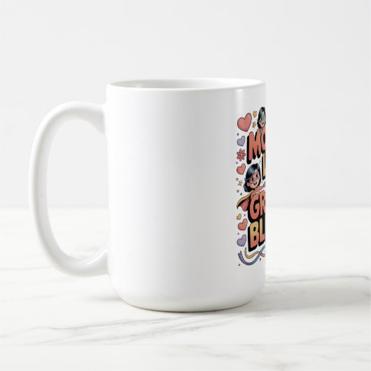 Die Liebe der Mutter ist der größte Segen Kaffeetasse (Links)