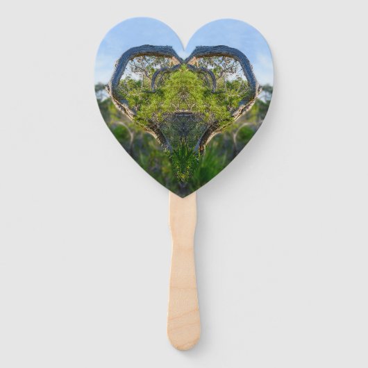 Die Liebe der Natur Fächer (Rückseite)