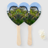 Die Liebe der Natur Fächer (Vorne und Hinten)