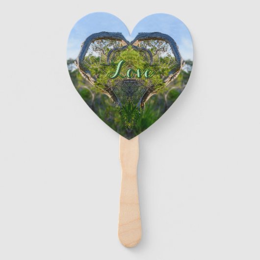 Die Liebe der Natur Fächer (Vorderseite)