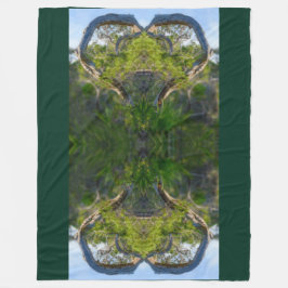 Die Liebe der Natur Fleecedecke