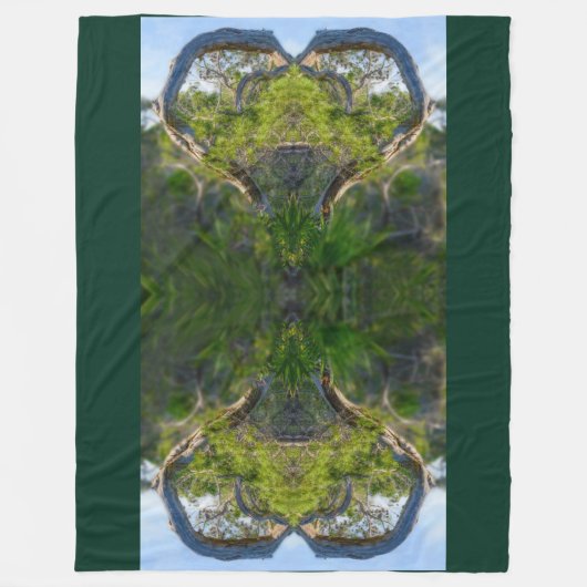 Die Liebe der Natur Fleecedecke (Vorderseite)