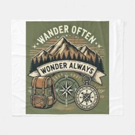 Die Liebe der Natur Fleecedecke