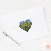 Die Liebe der Natur Herz-Aufkleber (Umschlag)