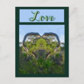 Die Liebe der Natur Postkarte (Vorderseite)