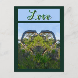 Die Liebe der Natur Postkarte