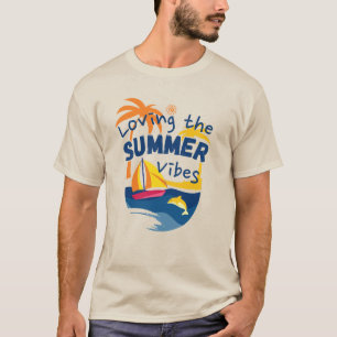Die Liebe der Sommervibes. T-Shirt