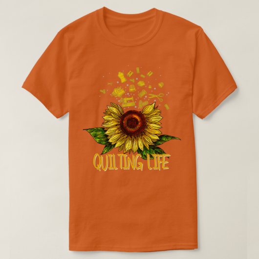 Die Liebe der Sonnenblume beenden T-Shirt (Design vorne)