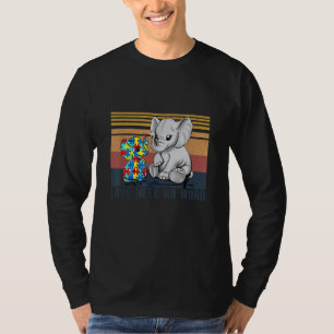 Die Liebe des Autismus braucht keine Worte für Ele T-Shirt