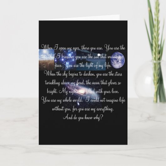 Die Liebe des Franks Karte (Vorderseite)