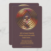 Die Liebe des Gottes - 002 Einladung (Vorne/Hinten)