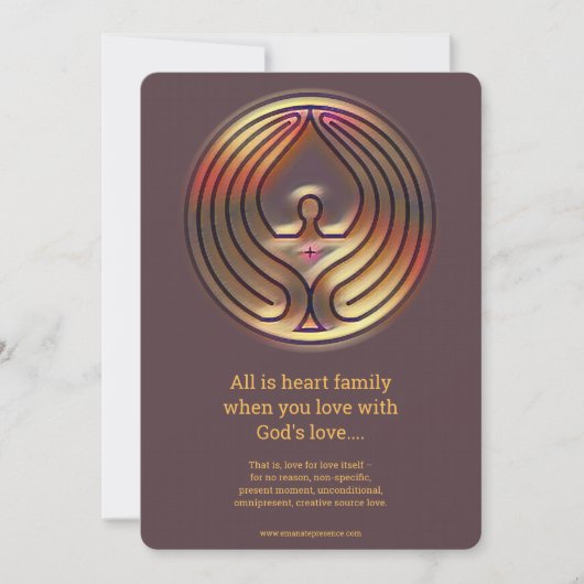 Die Liebe des Gottes - 003 Einladung (Vorderseite)