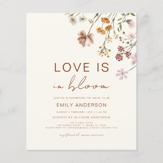 Die Liebe des Haushalts befindet sich im Brautpart (Vorderseite)