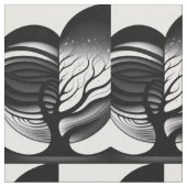 Die Liebe des Herzbaums Stoff (Nahaufnahme)