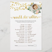 Die Liebe des Kaffees bricht, würde sie eher spiel (Vorderseite)