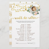 Die Liebe des Kaffees bricht, würde sie eher spiel (Vorne/Hinten)