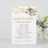 Die Liebe des Kaffees bricht, würde sie eher spiel (Stehend Vorderseite)