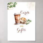 Die Liebe des Kaffees ist das Party "Bierkarten un Poster (Vorne)