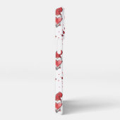 Die Liebe des niedlichen Valentins wächst iPhone Hülle (Rechte Seite)