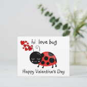 Die Liebe des Valentinstag kränkelt das Niedliche Postkarte (Stehend Vorderseite)