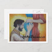 Die Liebe des Vaters Postkarte (Vorne/Hinten)