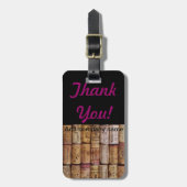 Die Liebe des Weins Gepäckanhänger (Vorderseite vertikal)