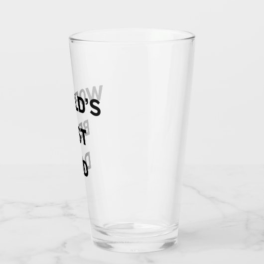 Die Liebe des weltbesten Vaters Glas (Links)