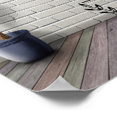 Die Liebe einer Familie ist das bestste Geschenk d Poster (Ecke)