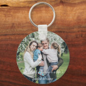Die Liebe einer Familie ist der bestste Segen des Schlüsselanhänger (Vorderseite)