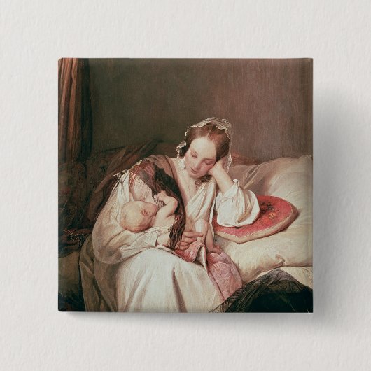 Die Liebe einer Mutter, 1839 Button (Vorderseite)
