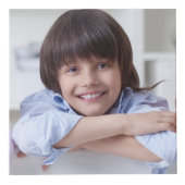 Die Liebe einer Mutter... Herzrahmen (fünf Fotos) Würfel (Vorderseite)