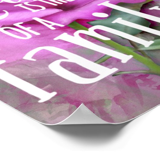 Die Liebe einer Mutter ist das Herz einer Familie Poster (Ecke)