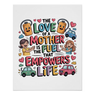 Die Liebe einer Mutter ist der Treibstoff, der das Poster