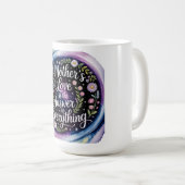 Die Liebe einer Mutter ist die Antwort auf alles Kaffeetasse (VorderseiteRechts)