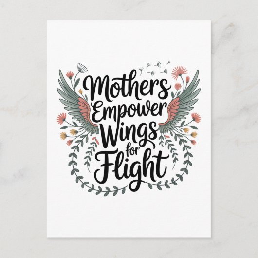 Die Liebe einer Mutter ist die ultimative Superkra Postkarte (Vorderseite)