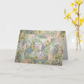 Die Liebe einer Mutter ist ein Flickwerk der Liebe Karte (Gelbe Blume)