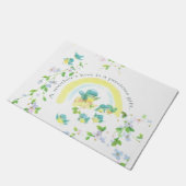 Die Liebe einer Mutter ist ein Wertvolles Geschenk Fußmatte (Schrägansicht)