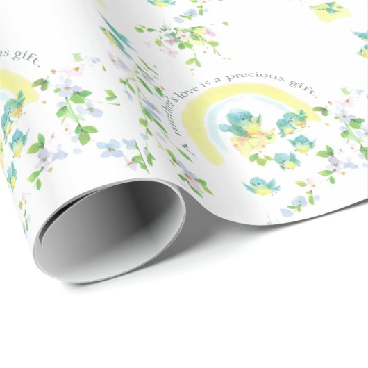 Die Liebe einer Mutter ist ein Wertvolles Geschenk Geschenkpapier (Rolleneckpunkt)