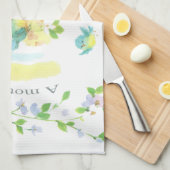 Die Liebe einer Mutter ist ein Wertvolles Geschenk Handtuch (Viertel Falte)