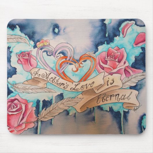 Die Liebe einer Mutter ist ewig Mousepad (Vorne)
