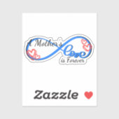 Die Liebe einer Mutter ist ewig Sticker (Blatt)
