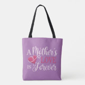 Die Liebe einer Mutter ist Forever Quote| Gesamtbe Tasche (Rückseite)