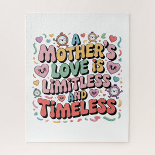 Die Liebe einer Mutter ist grenzenlos und zeitlos Puzzle